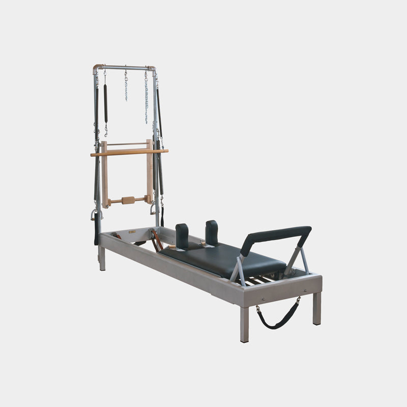 Classic Reformer with Tower Conversion in Aluminum frame - Arregon Pilates